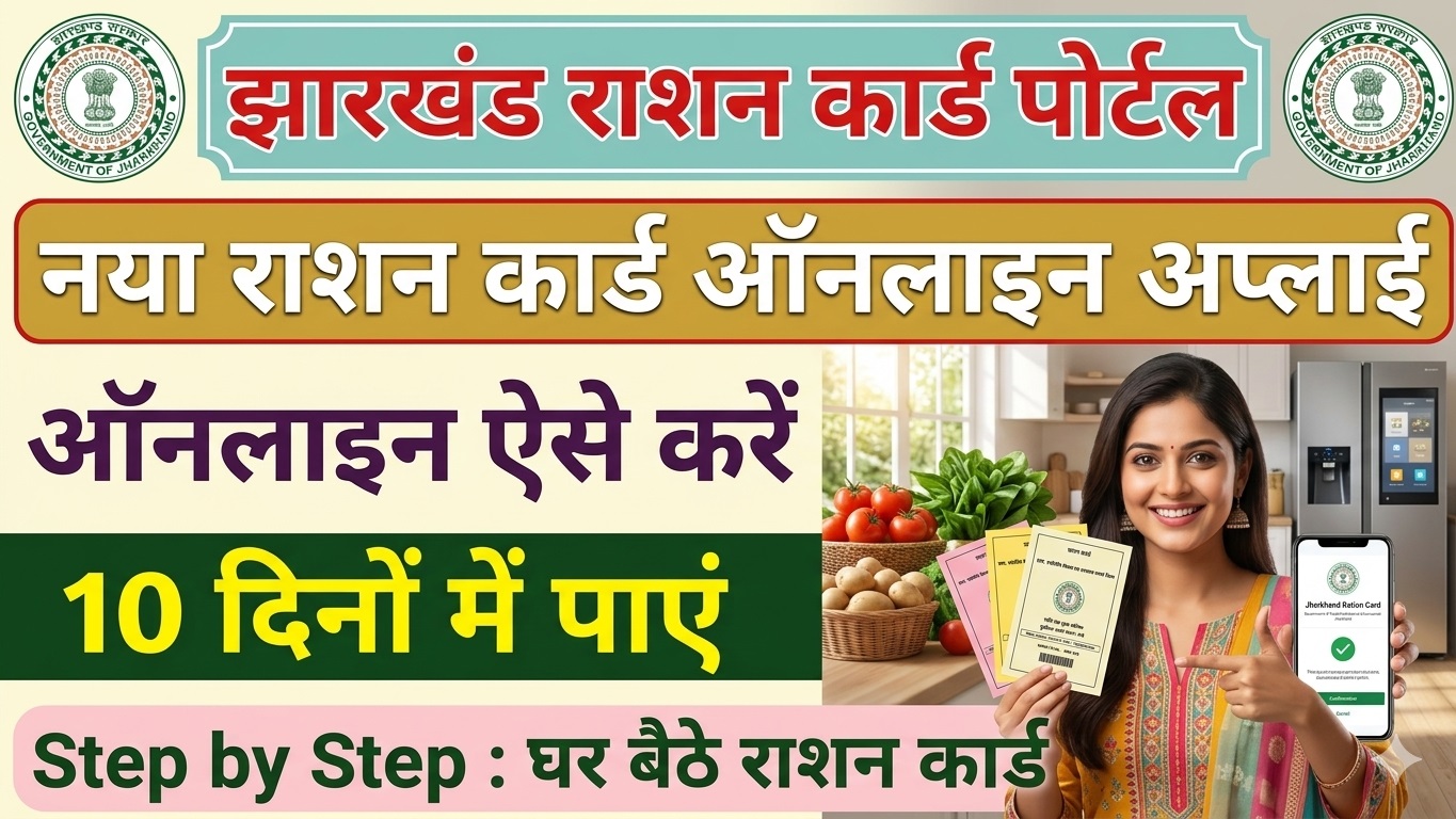 Jharkhand Ration Card Member Add Online