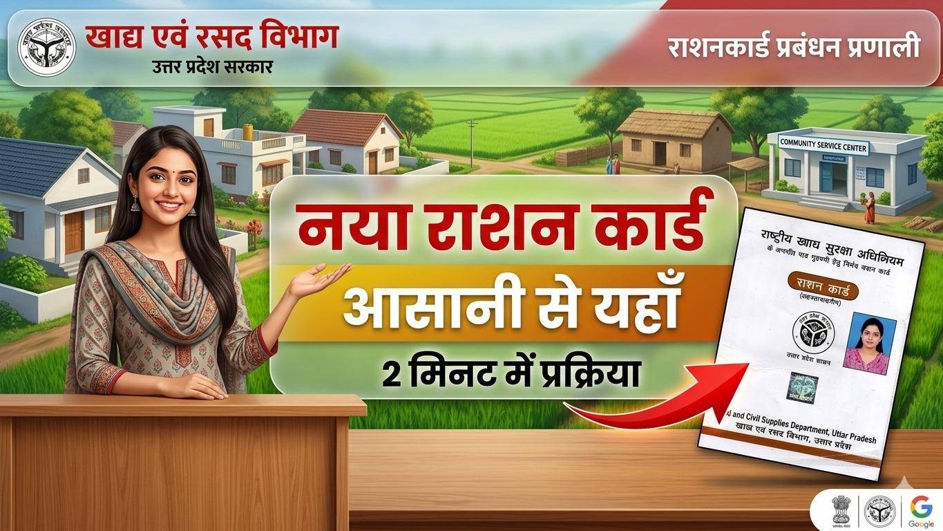 UP Ration Card Online Apply 2026